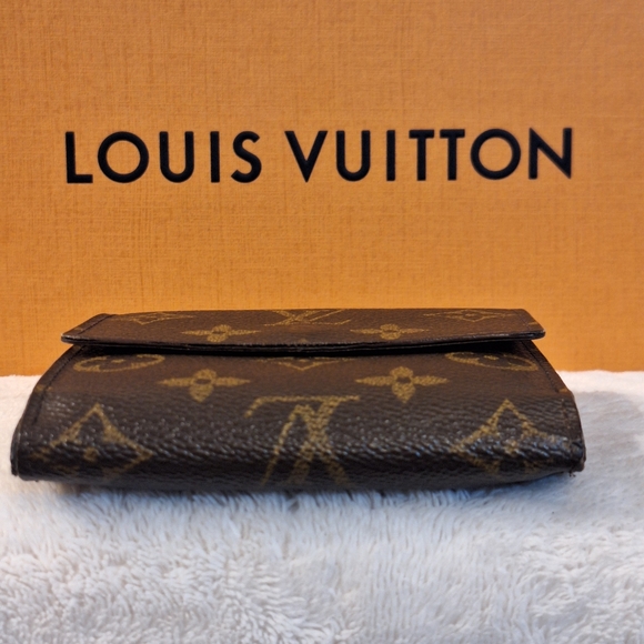 EUC Louis Vuitton Porte Monnaie Bier Cartes Double Flap - Picture 6 of 15